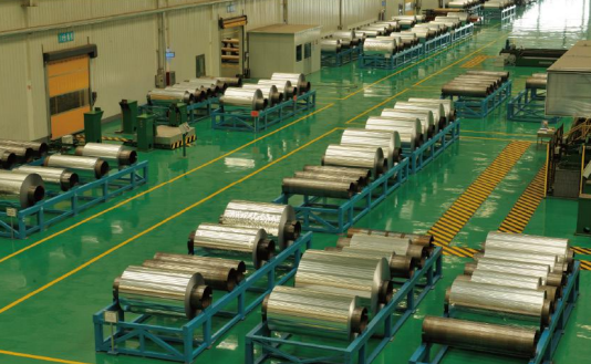 bare aluminium sheet
